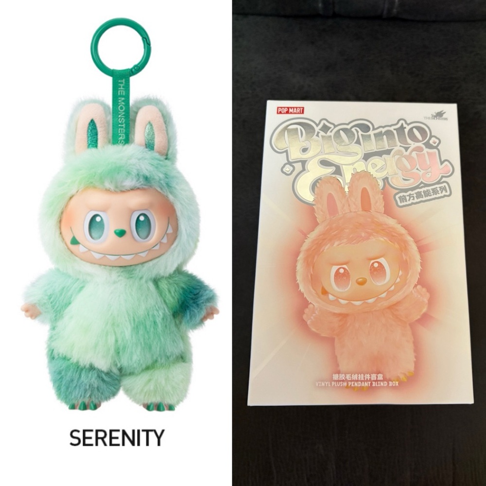 Authentic Unopened Labubu Serenity - The Monsters Big Into Energy (BIE) Pop Mart